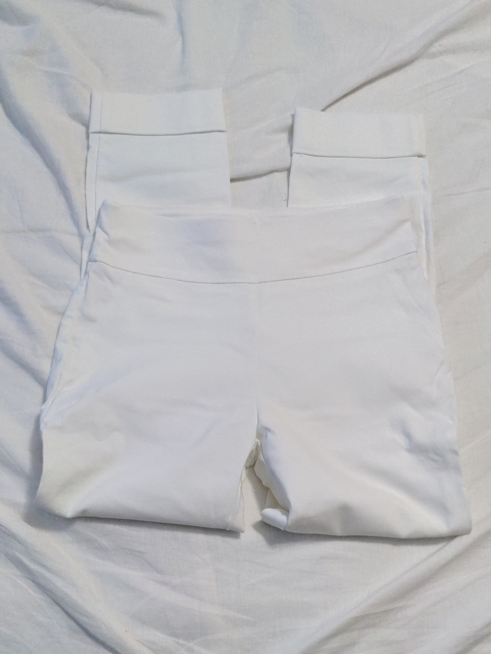 New York & Company 7th Avenue Design Studio White Leggings Size Small